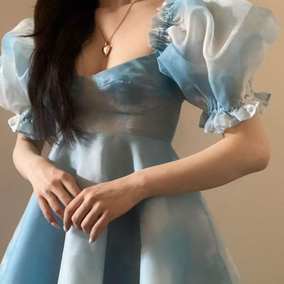 Selkie - Head in the Clouds Parliament Dress - Picture 4 of 4